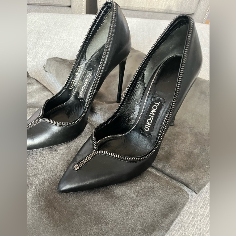Tom Ford Zipper Pump Heels - Picture 7 of 13
